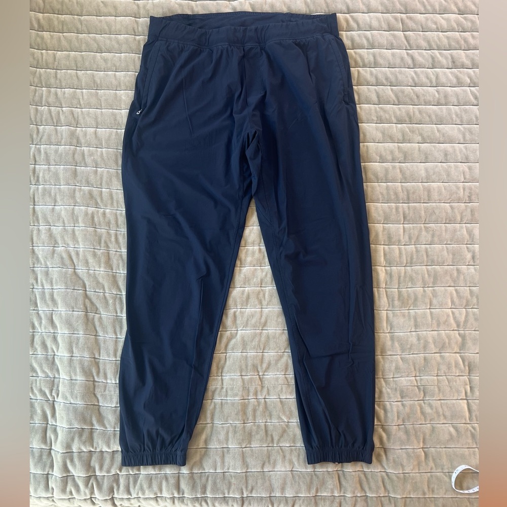Men's Black Lululemon Performance Jogger Pants Size XXL